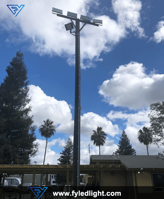 LED Flood Light - USA Parking lot Project